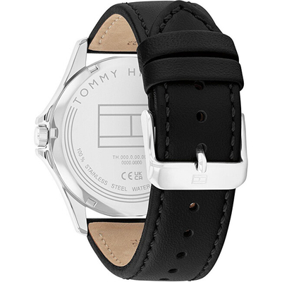 Orë dore për meshkuj Tommy Hilfiger Bruce 1710668, e zezë