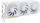 Kartë grafike PowerColor Hellhound Radeon RX 9060 XT Spectral White, 16GB GDDR6, e bardhë