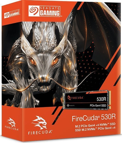 SSD i brendshëm Seagate FireCuda 530R, 4TB, M.2 PCIe 4.0, i zi