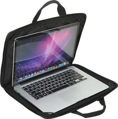 Mbështjellëse laptopi DELTACO Neoprene, 16", neopren, e zezë