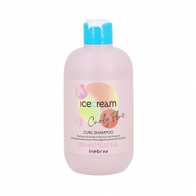Shampo për flokë Inebrya Icecream Curly Plus, 300 ml