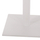 Bazë tavoline bari Metal Base HM474, 45x45x94cm, metal mat, e bardhë