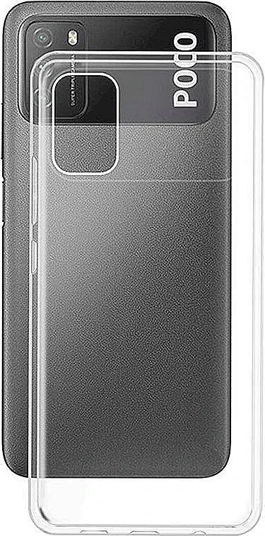 Mbështjellës telefoni Mocco Ultra Back, silikon 1 mm, për Xiaomi Redmi Note Poco M3, transparent