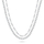 Qafore për femra Brilio Silver NCL142W, 43cm, e argjendtë