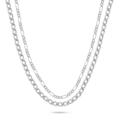 Qafore për femra Brilio Silver NCL142W, 43cm, e argjendtë