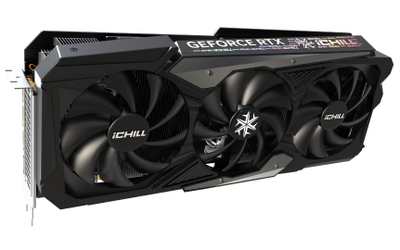 Kartë grafike Inno3D GeForce RTX 4070 SUPER iChill X3, 12GB GDDR6X, ARGB, e zezë