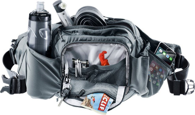 Çantë beli për biçikletë Deuter Pulse 5, 5L, grafit