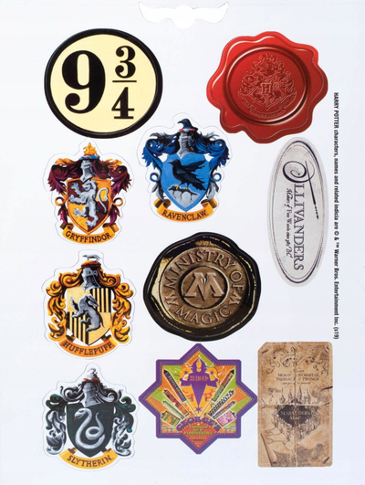 Set magnetësh Pyramid Harry Potter Wizardry, 21 copë, shumëngjyrësh