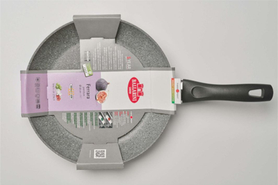 Tigan Ballarini Ferrara Graniti 75001-856-0, 28 cm, alumini, për soba me induksion
