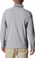 Xhaketë fleece për burra Columbia Klamath Range, me zinxhir komplet, xhep kraharori me zinxhir, gri