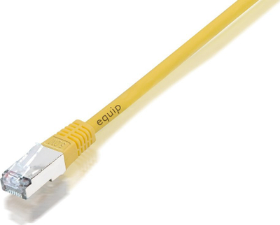 Kabllo rrjeti Equip Patch Cable, RJ45 në RJ45, F UTP, 2m, e verdhë