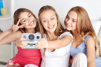Kamerë digjitale për fëmijë Lexibook Instant Starcam, 1.3MP, 32GB, blu