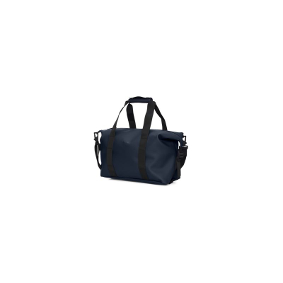 Çantë udhëtimi Rains Hilo Weekend Bag Small, që s’e kap uji, me rrip shpatulle, blu e errët