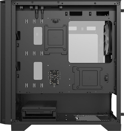 Kuti PC Montech AIR 100 ARGB, MicroATX, xham i kalitur, e zezë