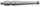 Maja sonde MITUTOYO 103006, Ø 2 mm, gjatësi 20.9 mm, karabit