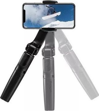 Selfie stick Spigen S610W, 3 në 1, Bluetooth, i zi