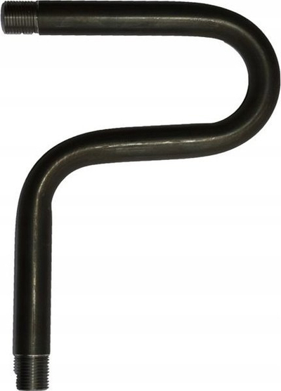 Tub spiral syphon Afriso, 2x G1/2", PN25, metalik
