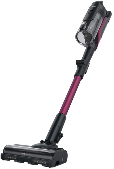 Fshesë me korrent vertikale Hoover HF610HX 011, pa kabllo, 40 min, 0.7L, e zezë