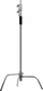 Stativ drite Camrock CS-330, lartësi gjer në 330 cm, mban deri 10 kg, ngjyrë argjendtë