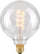 Llambë dekorative Italux LED G125, 4W, E27 2200K, xham i kthjellët