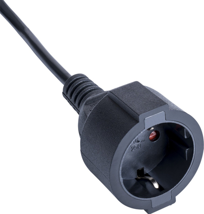 Kabllo adapter energjie Akyga AK-PC-13A, 1m, CEE 7/4 në IEC C14, e zezë