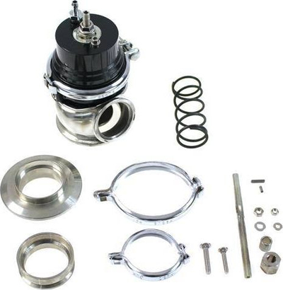 Wastegate i jashtëm TurboWorks 50mm, 1.6 Bar, V-Band, i zi