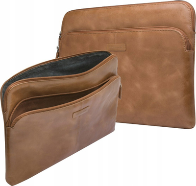 Mbajtëse laptopi Dbramante1928 Skagen Pro+, 14\", lëkurë, ngjyrë Tan