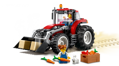 Set ndërtimi LEGO City Tractor 60287, 148 pjesë, për fëmijë 5+