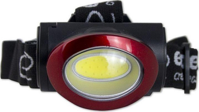 Fener koke Esperanza VELA, LED COB 1W, 3 mënyra drite, i zi