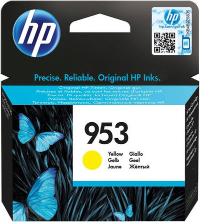 Ngjyrë origjinale HP 953 F6U14AE-BGY, e verdhë