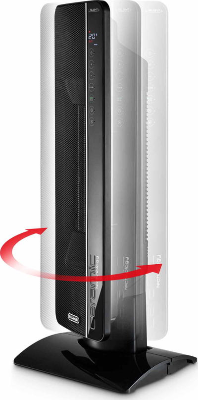 Керамички грејач De'Longhi TCH8993ER.BC, 2400W, со термостат, сива боја