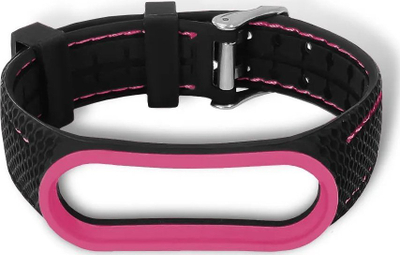 Резервен ремен за паметна нараквица Xiaomi Mi Band 5 6, еластомер, метално закопчување, повеќебоен