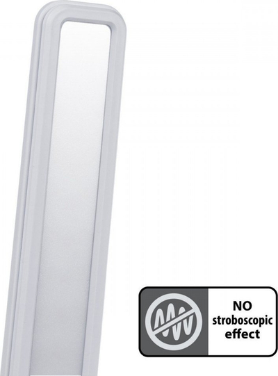 Lampë tavoline Maclean MCE616W, LED, karikim wireless Qi, e bardhë