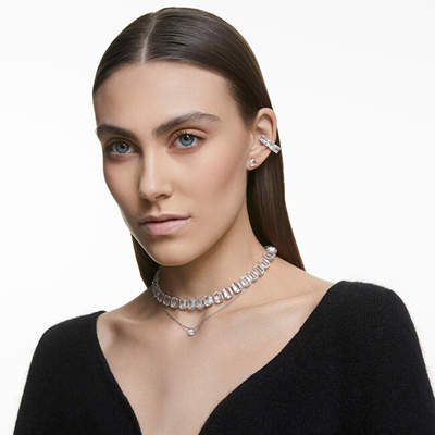 Vathë për femra Swarovski Millenia 5619498, të argjendtë