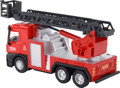 Kamion lodër zjarrfikës HP Firefighters me shkallë, shkallë lëvizëse, shkallë 1:32, shumëngjyrësh