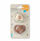 Biberon BabyOno simetrik silikoni 0-6 mujsh, set 2 copë, transparent