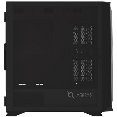 Kasa gaming Aqirys Arcturus Pro, midi tower EATX, ARGB, e zezë