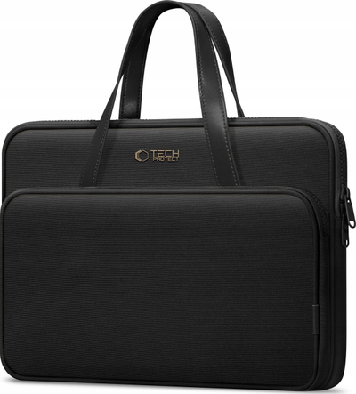 Чанта за лаптоп Tech-Protect Carrying Bag, 15-16\", црна