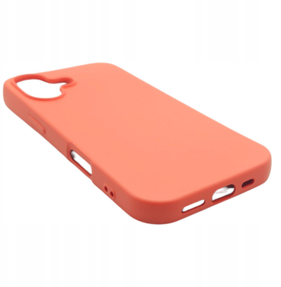 Mbulesë silikoni OEM për iPhone 17, soft touch, pjeshkë