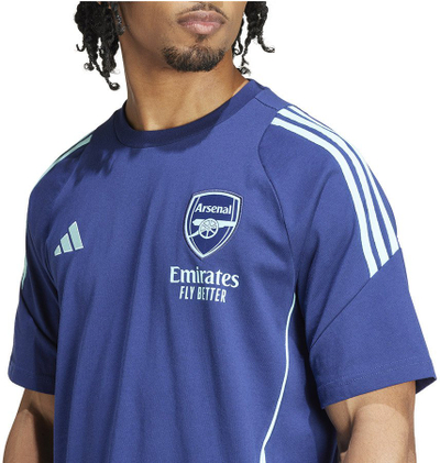 Bluzë Adidas Arsenal London Tee M IT2221, sintetike, blu