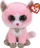 Lodër pelushi Ty Fiona Cat Beanie Boo Medium, mace shumëngjyrëshe