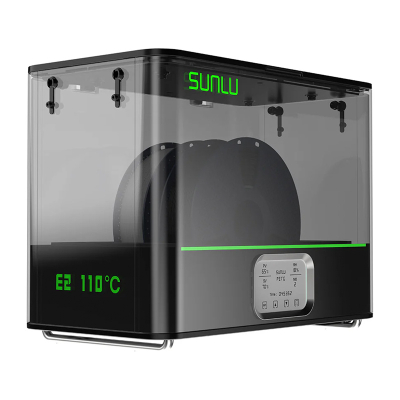 Tharëse filamenti Sunlu FilaDryer E2, deri 110°C, kapacitet 3kg, e zezë