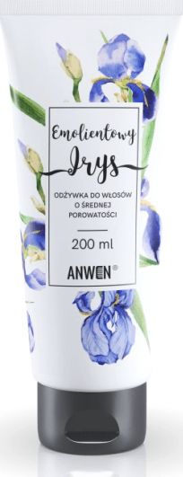 Balsam flokësh Anwen Emollient Iris, porozitet mesatar, 200ml