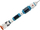 Set lodrash raketë kozmonautike Leantoys Space Rocket, 20 pjesë, 75cm, bardh e kaltër
