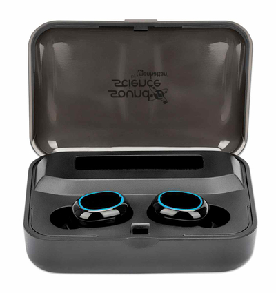 Dëgjuese in-ear Manhattan Sound Science(180382), wireless, bluetooth 5.0, powerbank 1200mAh