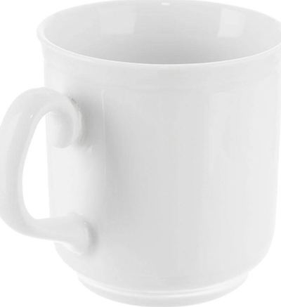 Filxhan porcelani Orion, 400 ml, i bardhë
