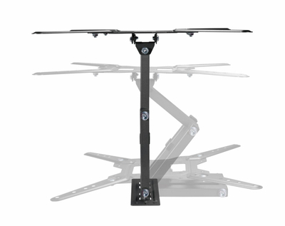 Mbajtëse muri për TV Serioux TV68-443, 23-55", 30kg, e zezë