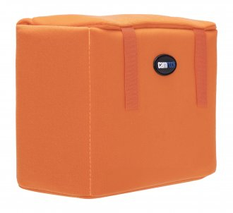 Insert për kamerë Camrock Cube 50, 27x12x19 cm, ndarje që i rregullon vetë, portokalli