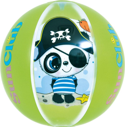 Top plazhi i fryrë Sun Club Panda Pirate, 40 cm, jeshil