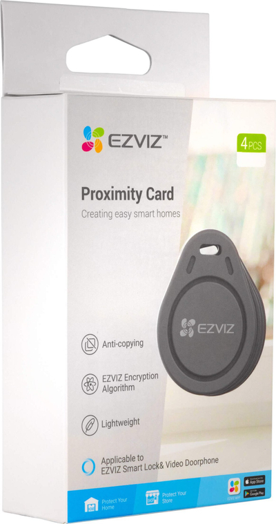 Tag afërsie Ezviz Tag HP7, për videoportën Ezviz HP7, i zi